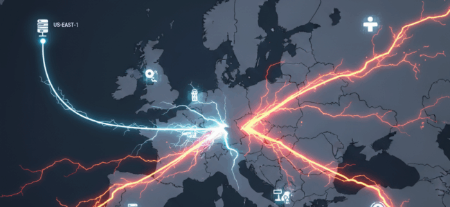 The US-EAST-1 Outage Europe's Hidden Cloud Crisis and the GDPR Minefield